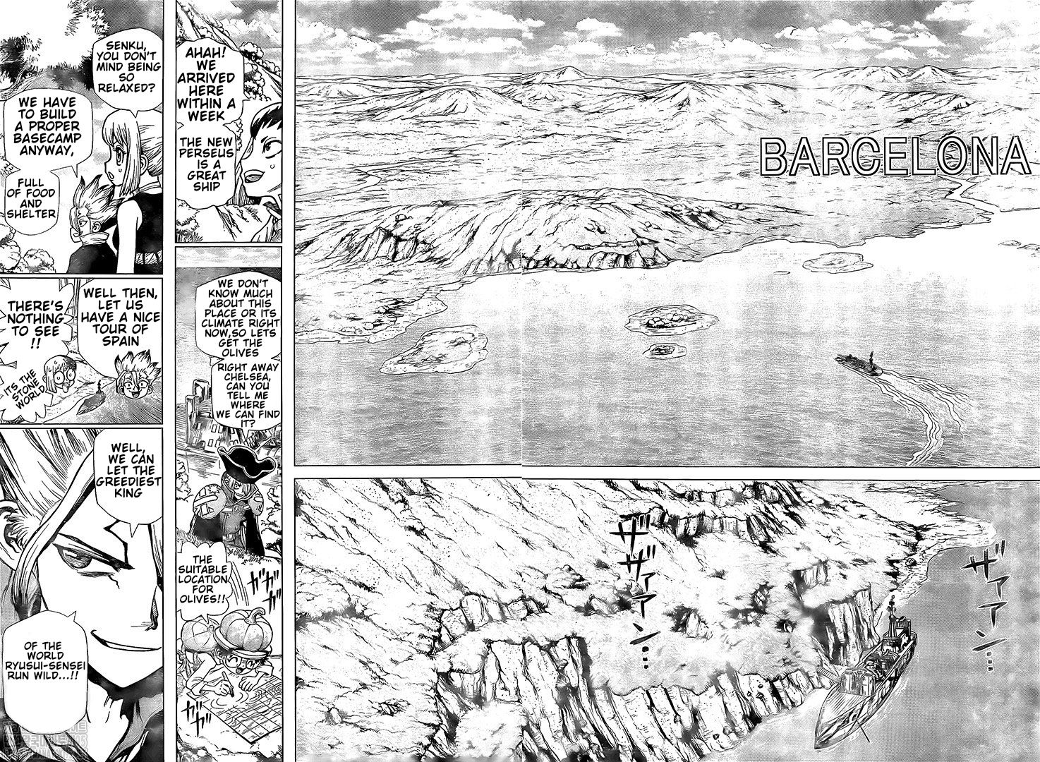 Dr. Stone Chapter 202 page 4 - Chapter 202: Ryusui Corp.