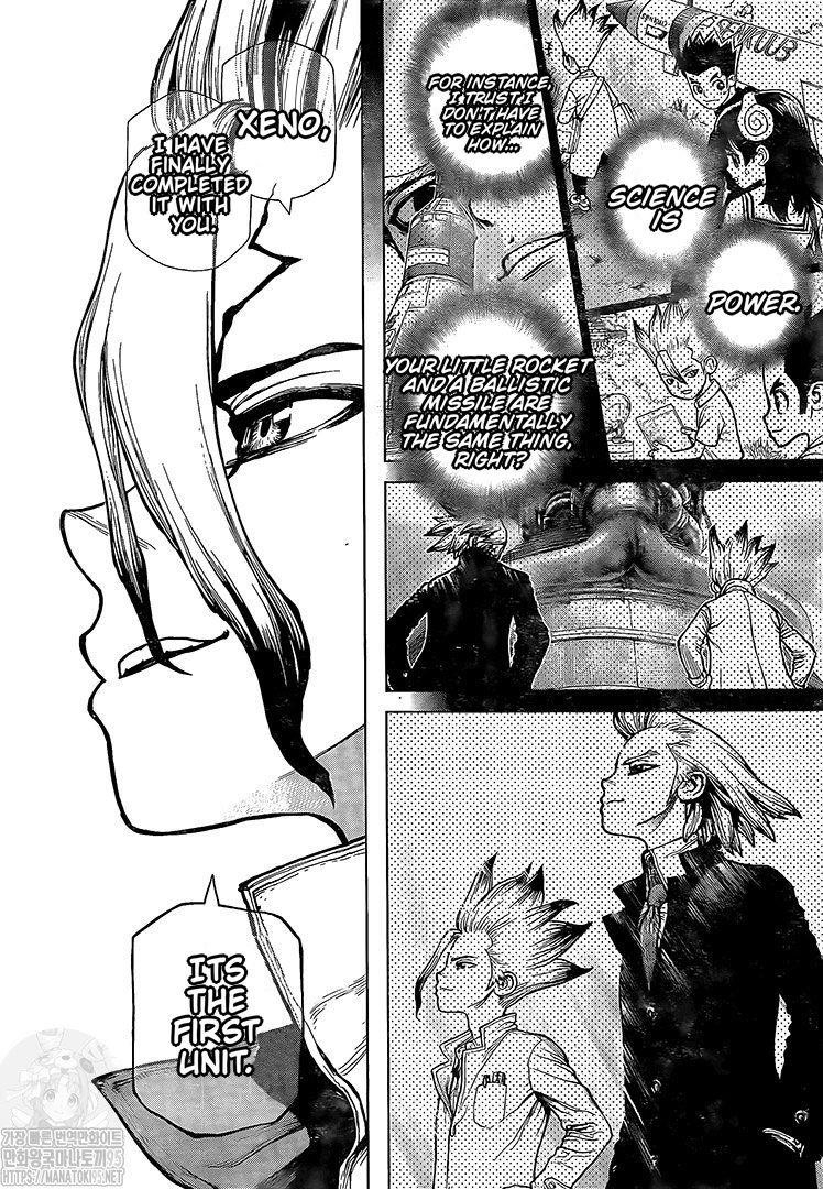 Dr. Stone Chapter 203 page 13 - Chapter 203: Missile Heart