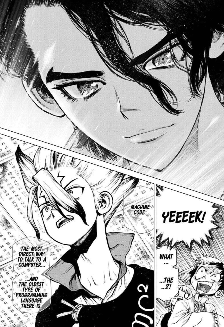 Dr. Stone Chapter 205 page 12 - Chapter 205: Universe of Zeroes and Ones