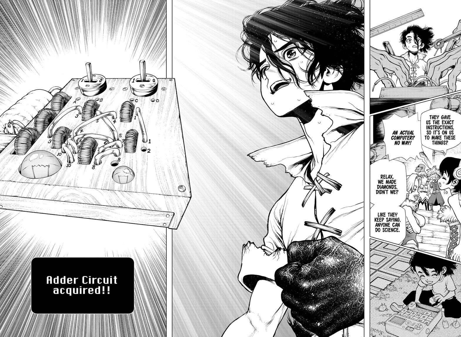 Dr. Stone Chapter 206 page 15 - Chapter 206: Dawn of the Computer