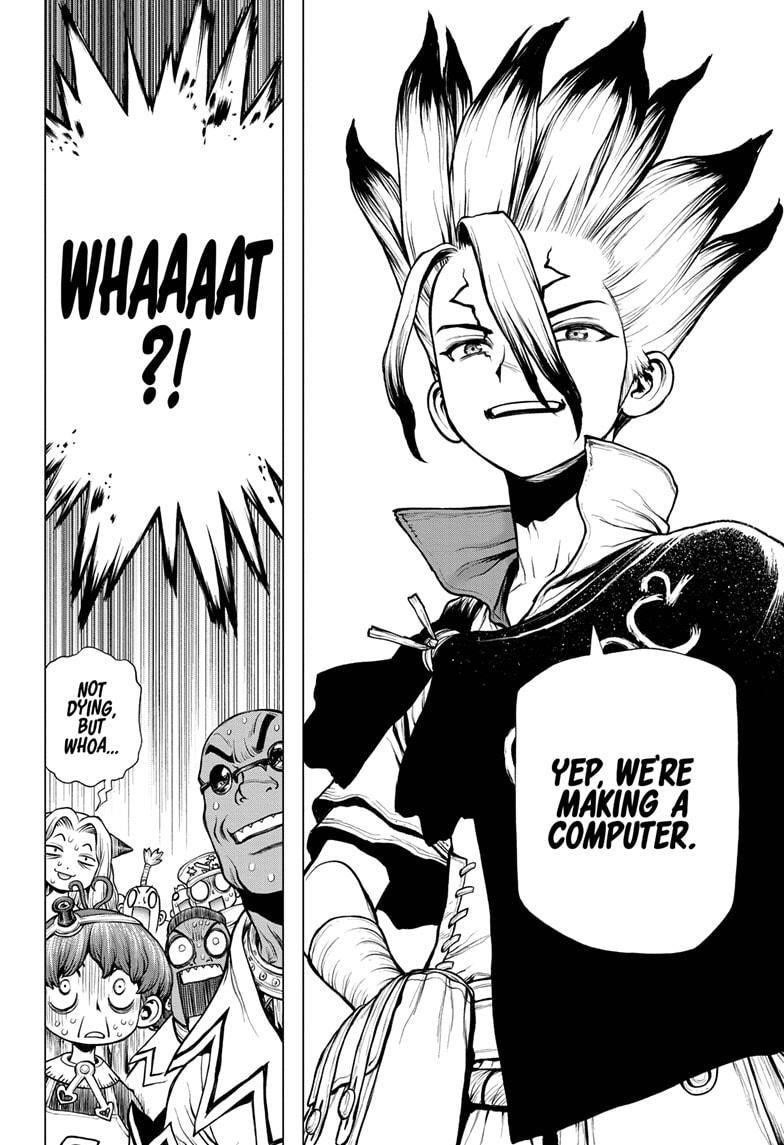 Dr. Stone Chapter 206 page 7 - Chapter 206: Dawn of the Computer