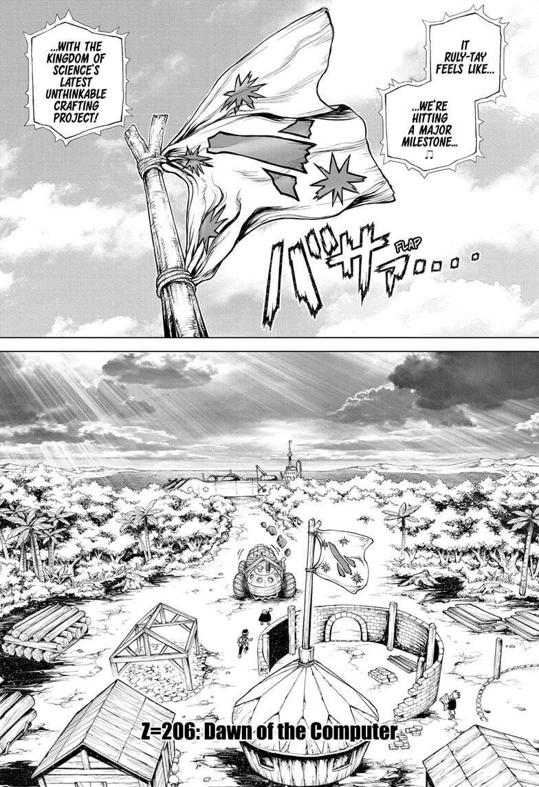 Dr. Stone Chapter 206 page 8 - Chapter 206: Dawn of the Computer