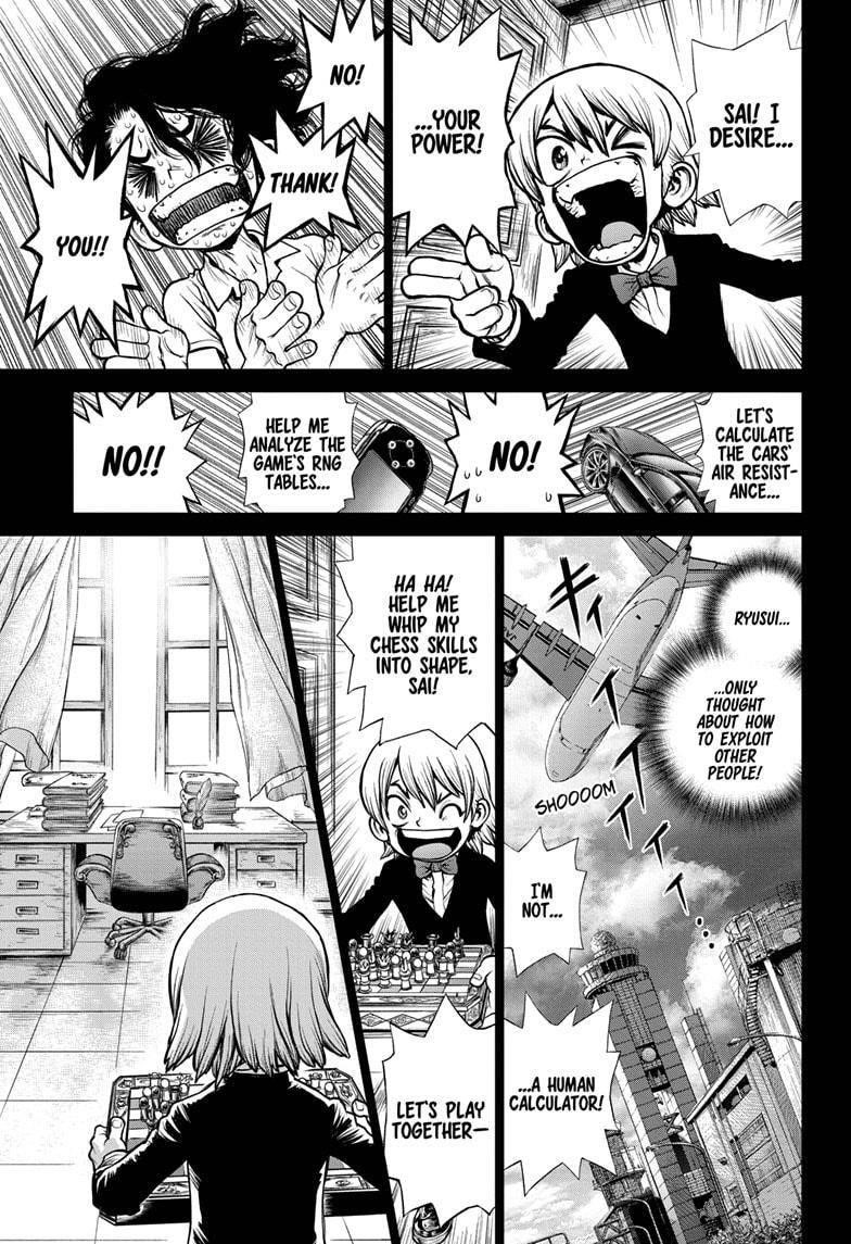 Dr. Stone Chapter 207 page 11 - Chapter 207: Linking the Circuit Diagram