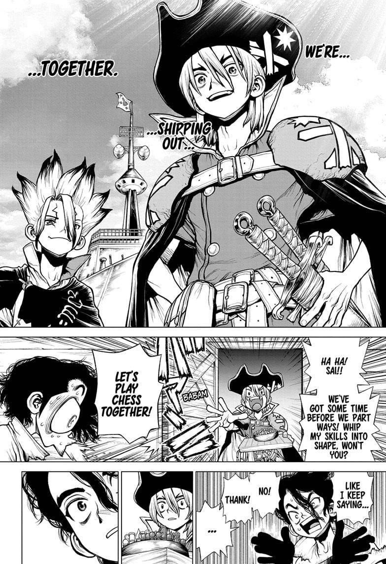 Dr. Stone Chapter 207 page 16 - Chapter 207: Linking the Circuit Diagram