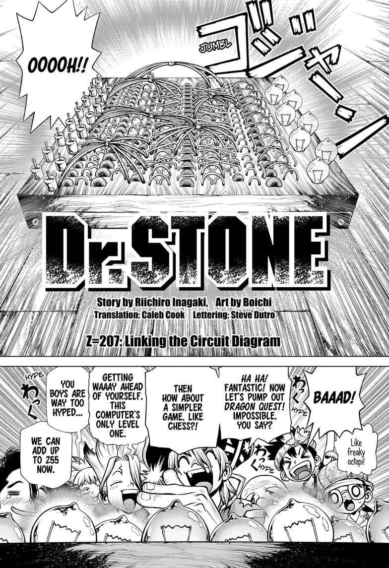 Dr. Stone Chapter 207 page 2 - Chapter 207: Linking the Circuit Diagram