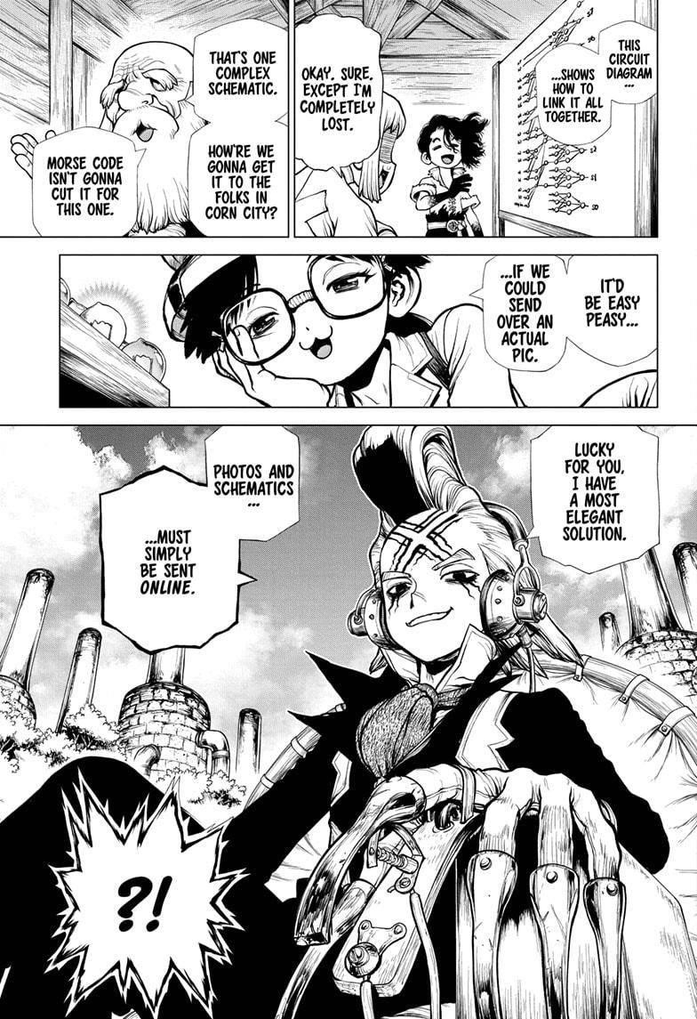 Dr. Stone Chapter 207 page 3 - Chapter 207: Linking the Circuit Diagram