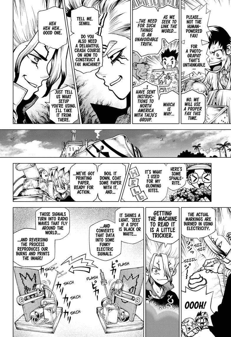Dr. Stone Chapter 207 page 4 - Chapter 207: Linking the Circuit Diagram