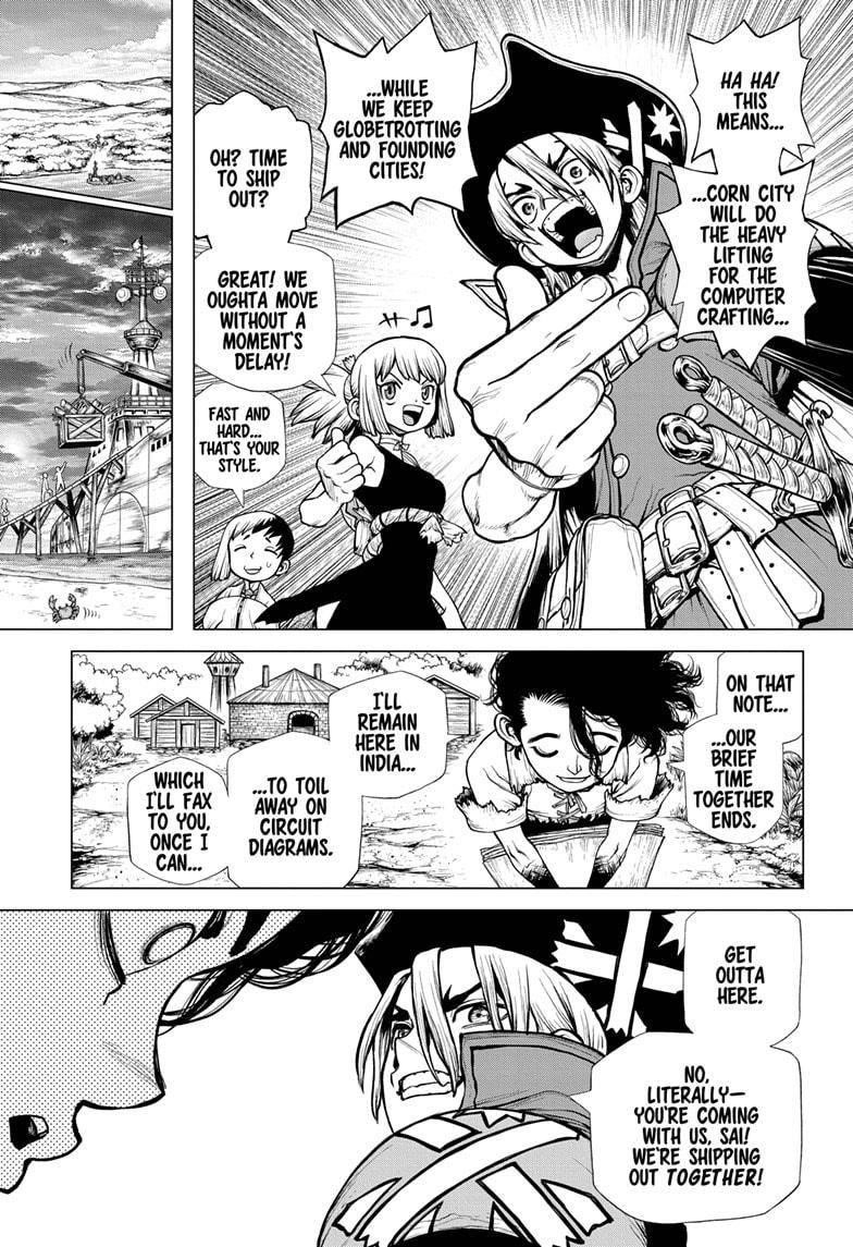 Dr. Stone Chapter 207 page 5 - Chapter 207: Linking the Circuit Diagram