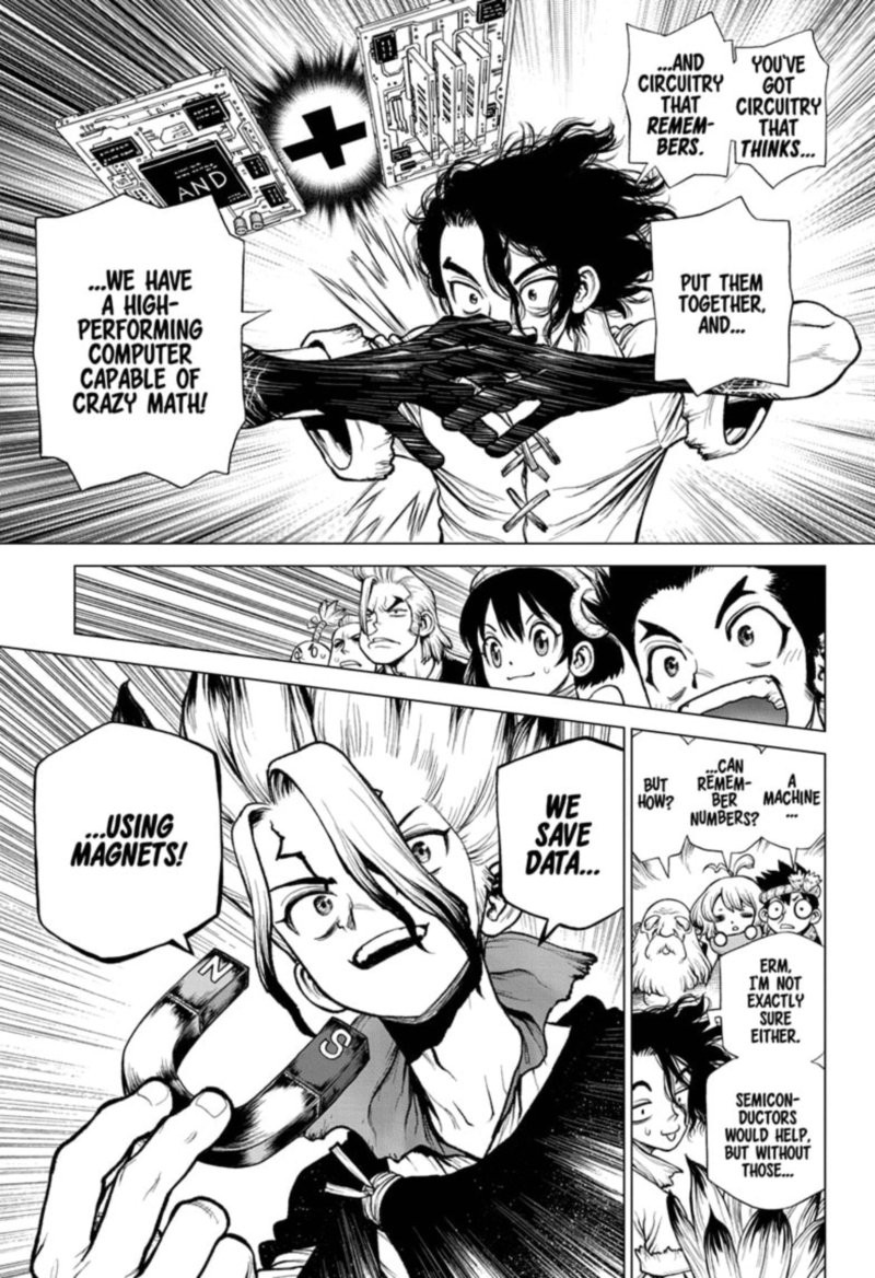 Dr. Stone Chapter 208 page 5 - Chapter 208: Science Transcends Humanity