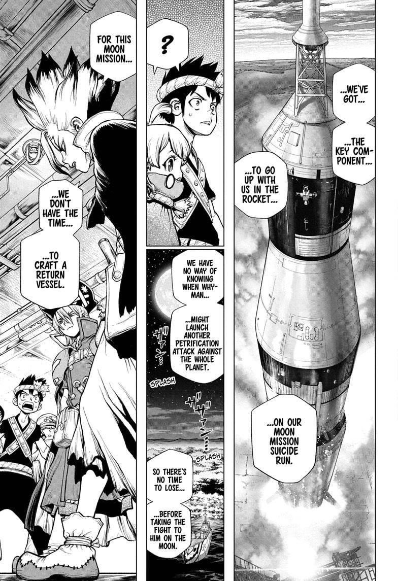 Dr. Stone Chapter 209 page 14 - Chapter 209: The Rocket's Hard Truth