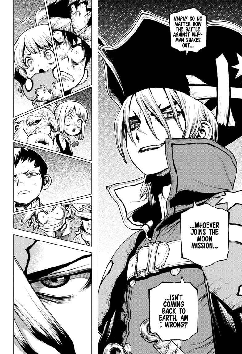 Dr. Stone Chapter 209 page 15 - Chapter 209: The Rocket's Hard Truth