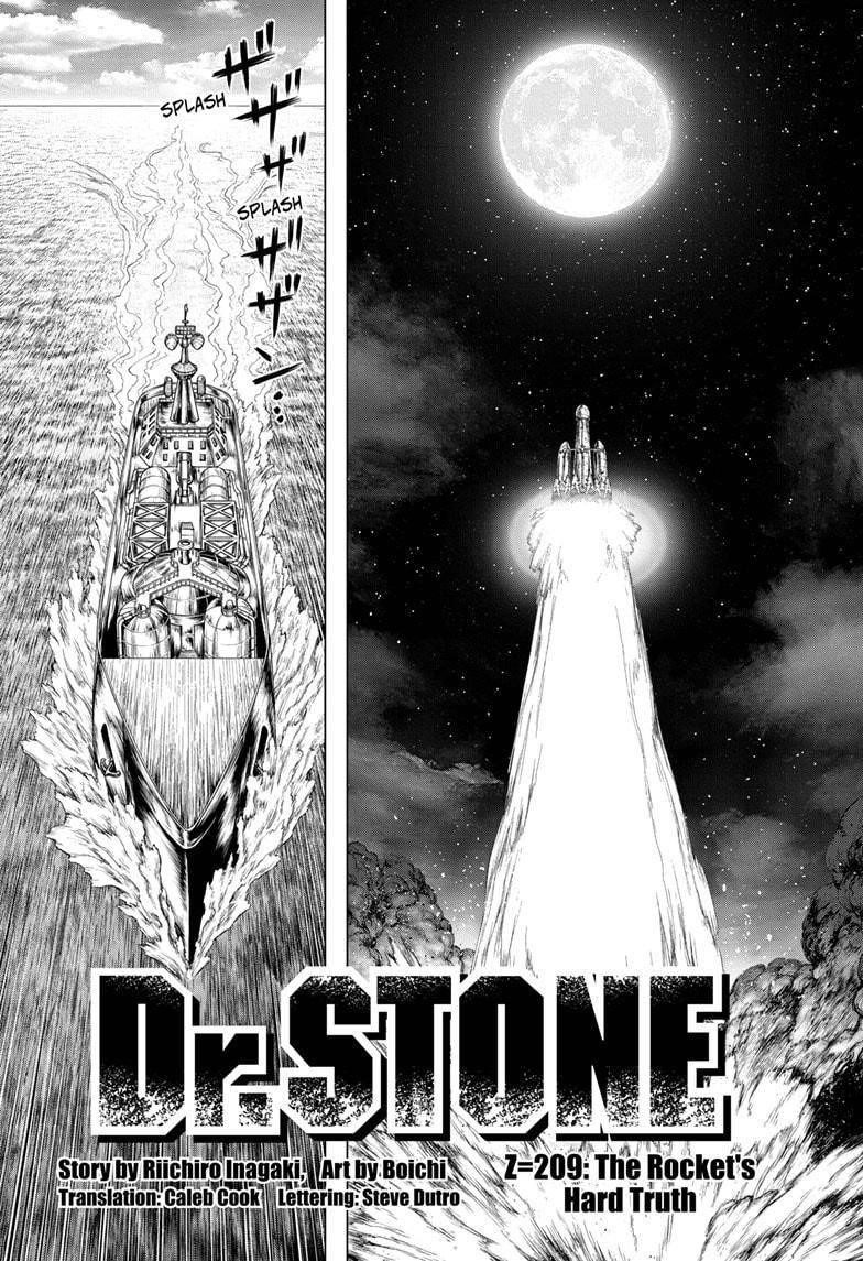 Dr. Stone Chapter 209 page 2 - Chapter 209: The Rocket's Hard Truth