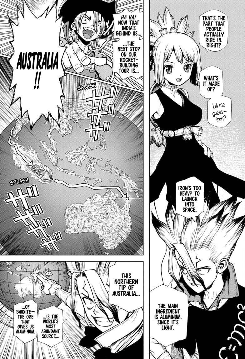 Dr. Stone Chapter 209 page 3 - Chapter 209: The Rocket's Hard Truth
