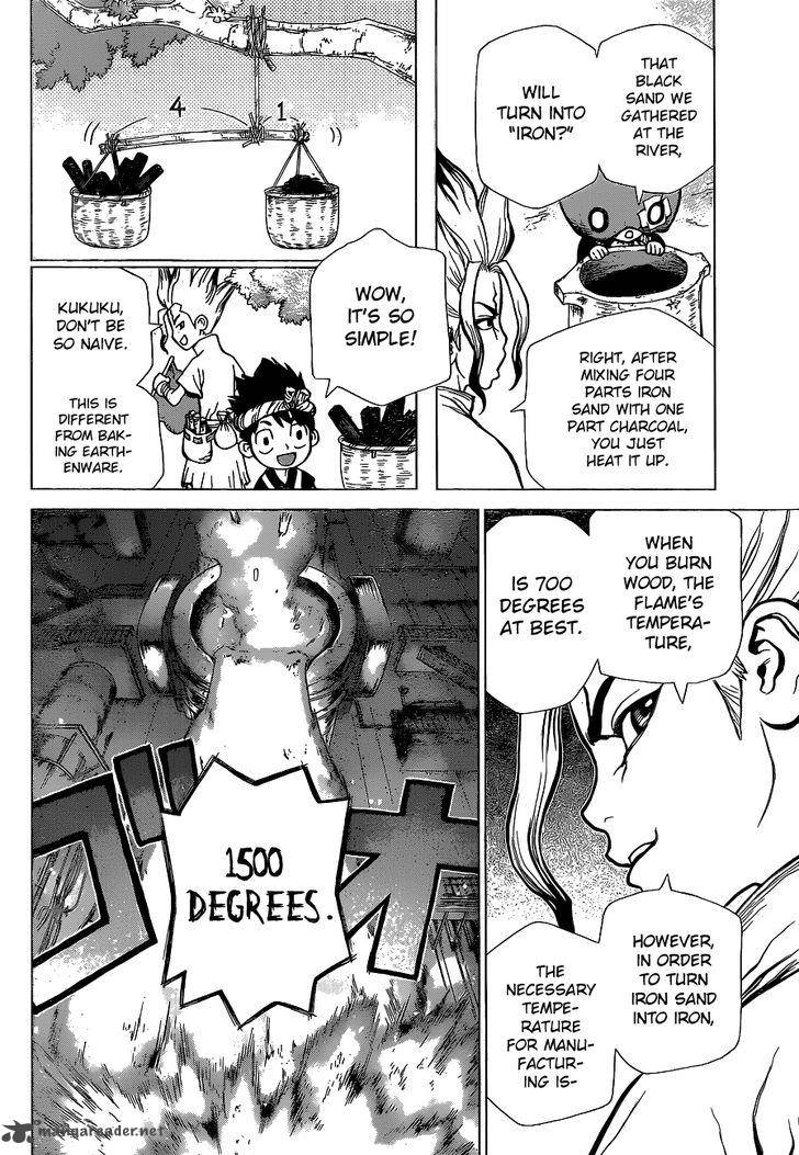 Dr. Stone Chapter 21 page 12 - Chapter 21: Dawn of Iron