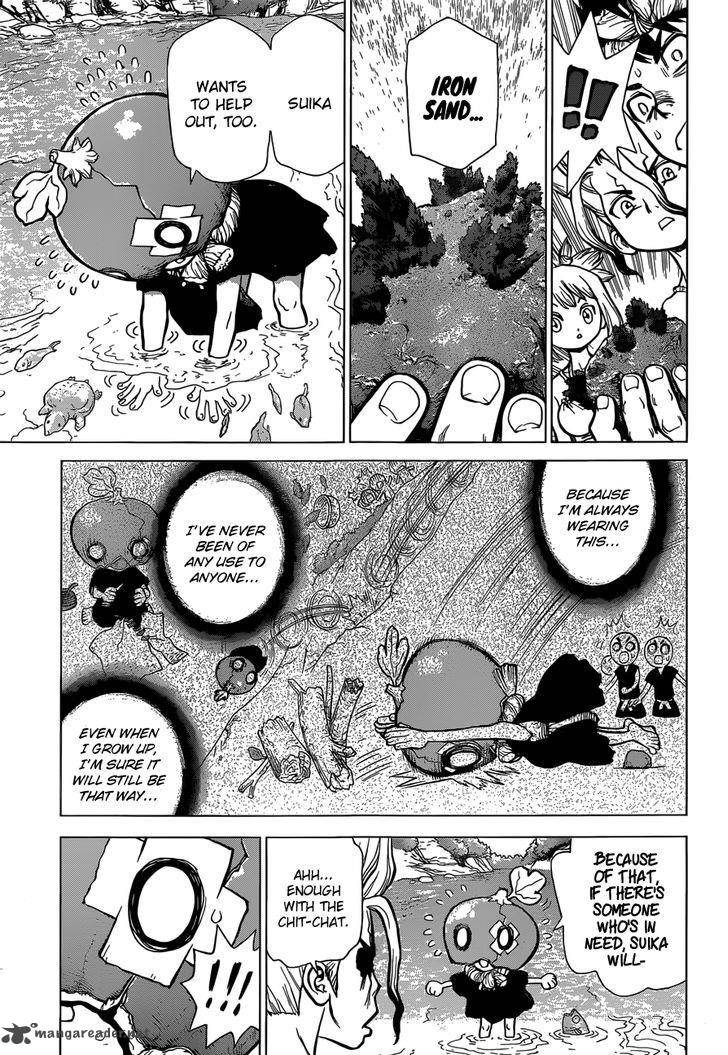 Dr. Stone Chapter 21 page 5 - Chapter 21: Dawn of Iron