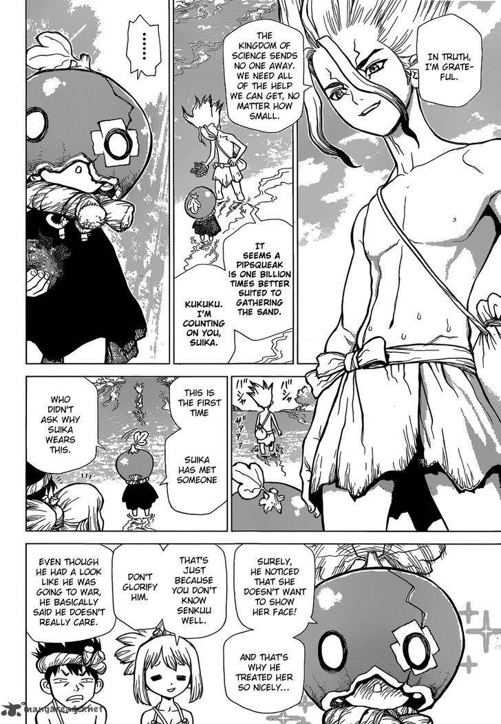 Dr. Stone Chapter 21 page 6 - Chapter 21: Dawn of Iron