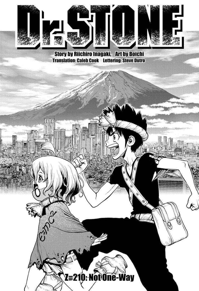 Dr. Stone Chapter 210 page 1 - Chapter 210: Not One-Way