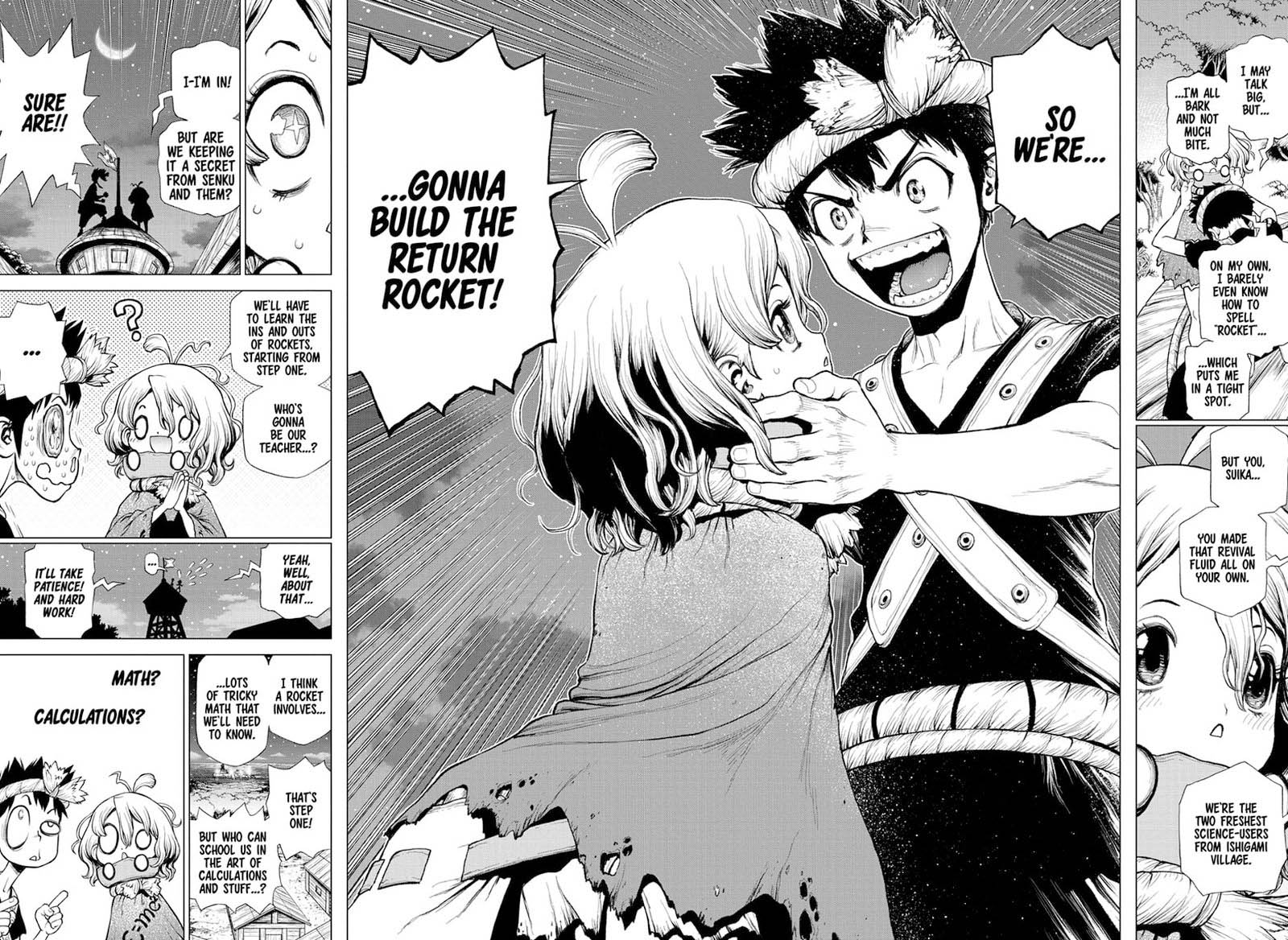 Dr. Stone Chapter 210 page 13 - Chapter 210: Not One-Way