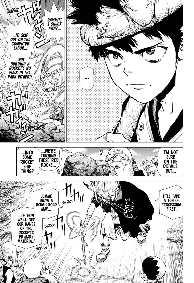 Dr. Stone Chapter 210 page 3 - Chapter 210: Not One-Way