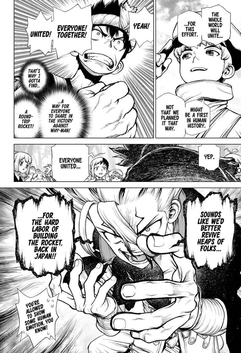 Dr. Stone Chapter 211 page 5 - Chapter 211: World Tour for Resources