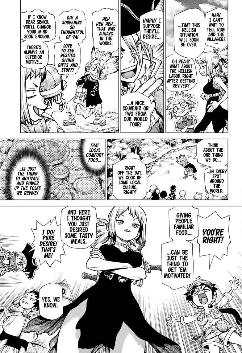 Dr. Stone Chapter 211 page 6 - Chapter 211: World Tour for Resources