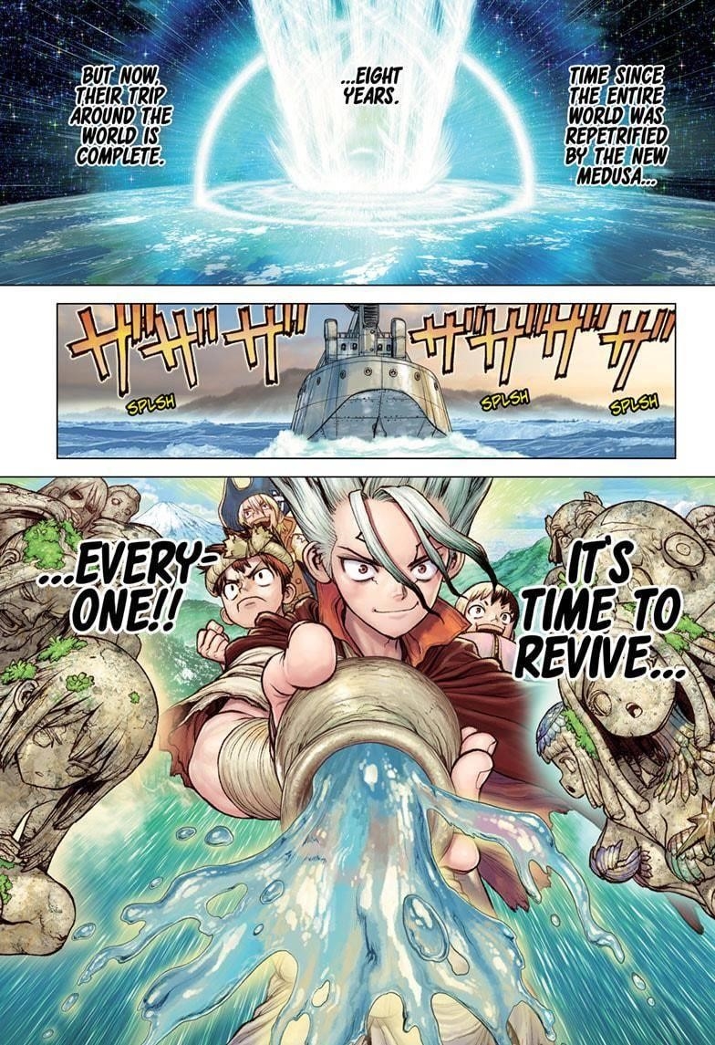 Dr. Stone Chapter 212 page 1 - Chapter 212: Final Part: Stone to Space