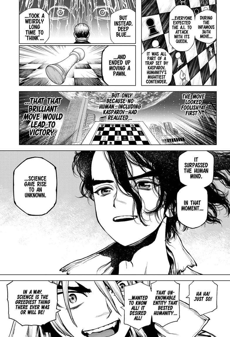 Dr. Stone Chapter 213 page 14 - Chapter 213: Unknown Known