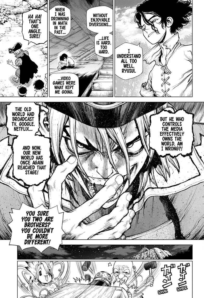 Dr. Stone Chapter 213 page 5 - Chapter 213: Unknown Known