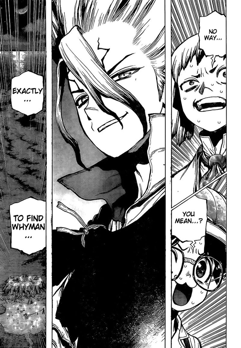 Dr. Stone Chapter 214 page 16 - Chapter 214: Stone World's Earth Defense Force