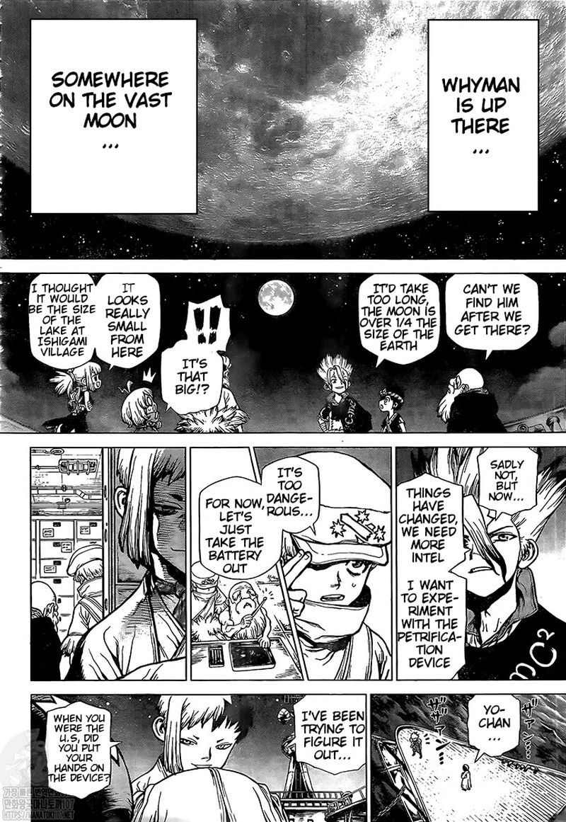 Dr. Stone Chapter 214 page 8 - Chapter 214: Stone World's Earth Defense Force
