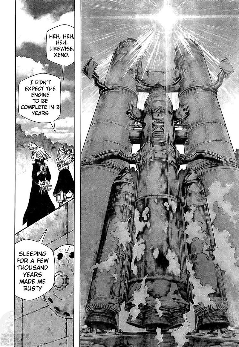Dr. Stone Chapter 215 page 10 - Chapter 215: Long, Long Road