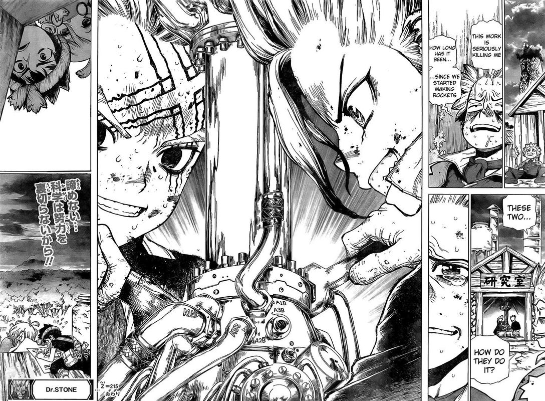 Dr. Stone Chapter 215 page 17 - Chapter 215: Long, Long Road