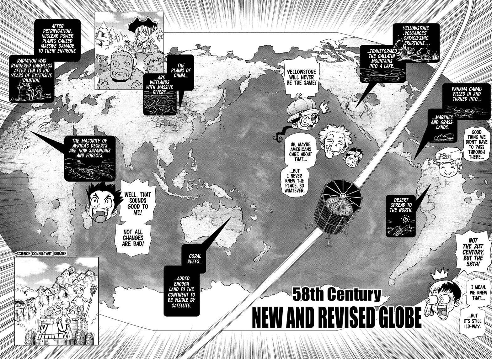 Dr. Stone Chapter 216 page 9 - Chapter 216: Hello, World