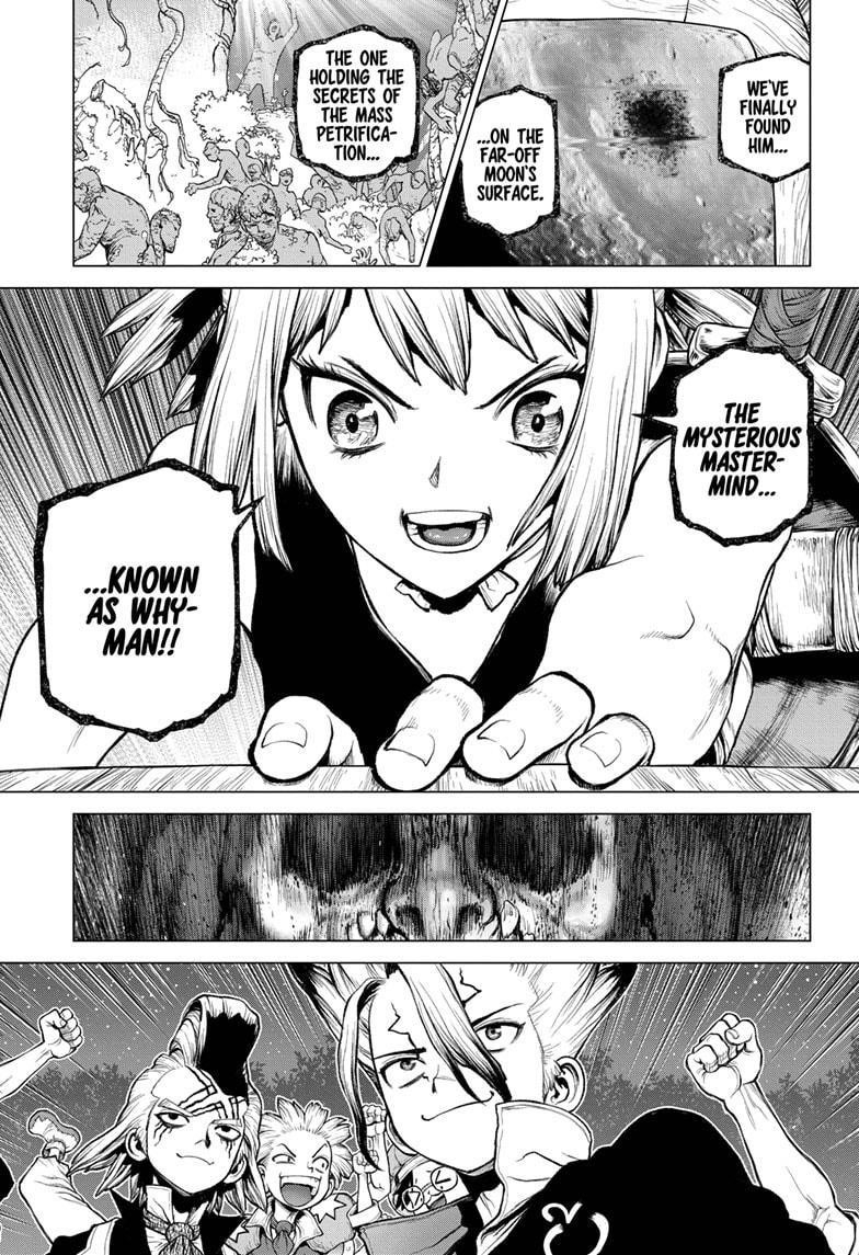 Dr. Stone Chapter 217 page 1 - Chapter 217: Science Underdogs
