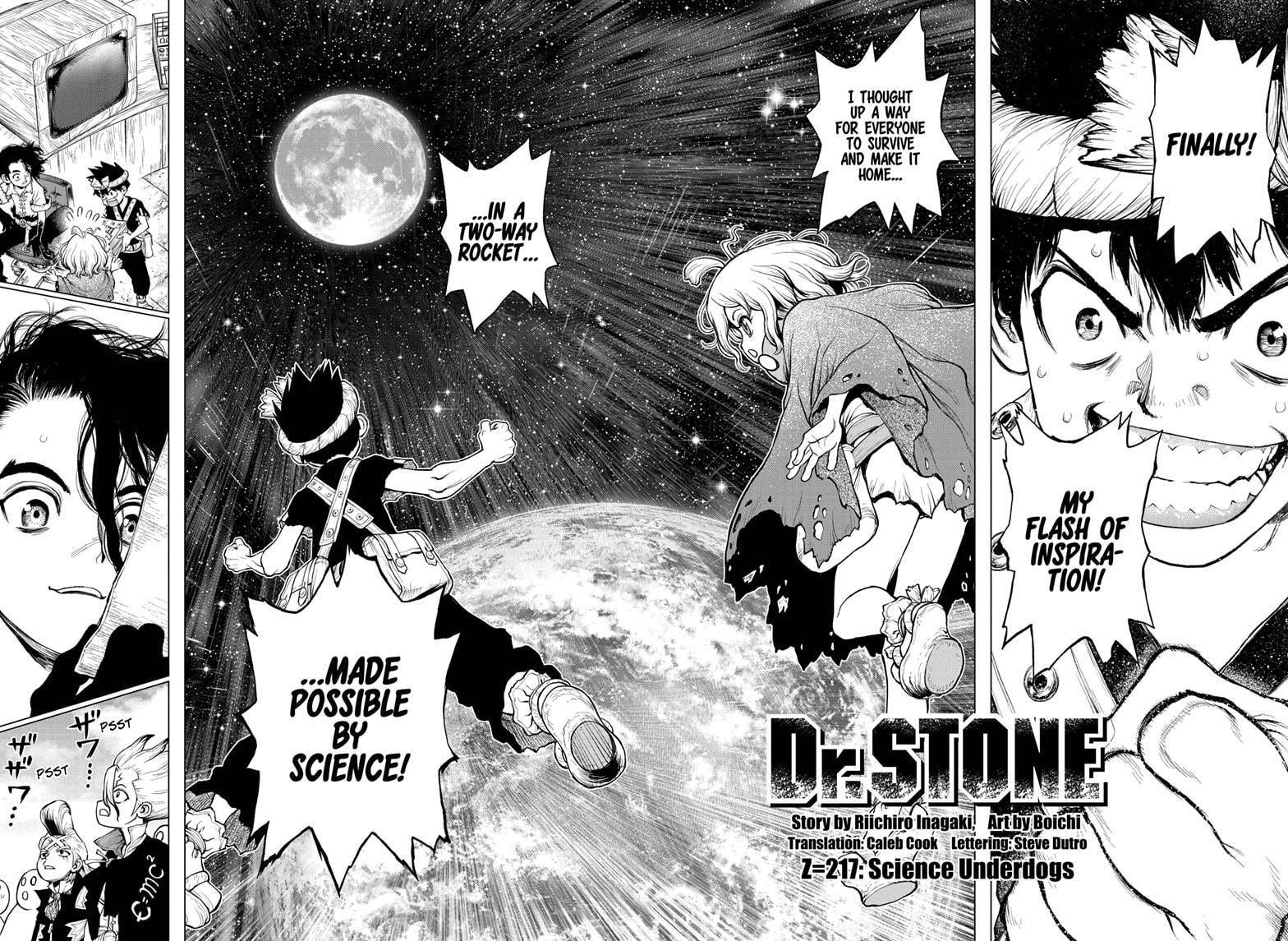 Dr. Stone Chapter 217 page 4 - Chapter 217: Science Underdogs