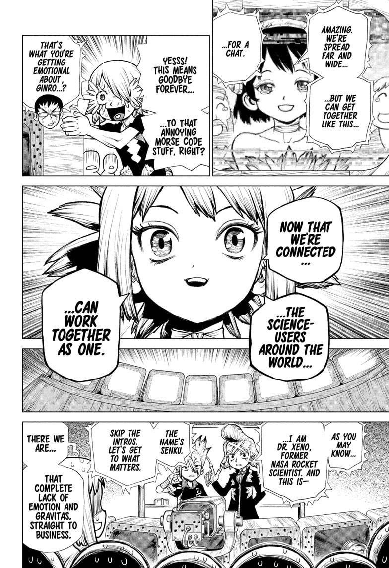 Dr. Stone Chapter 218 page 12 - Chapter 218: WWW