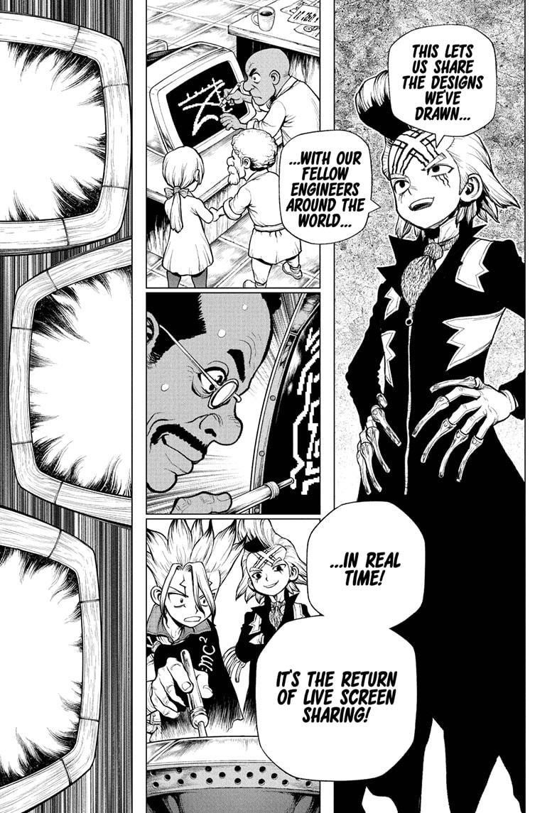 Dr. Stone Chapter 218 page 15 - Chapter 218: WWW