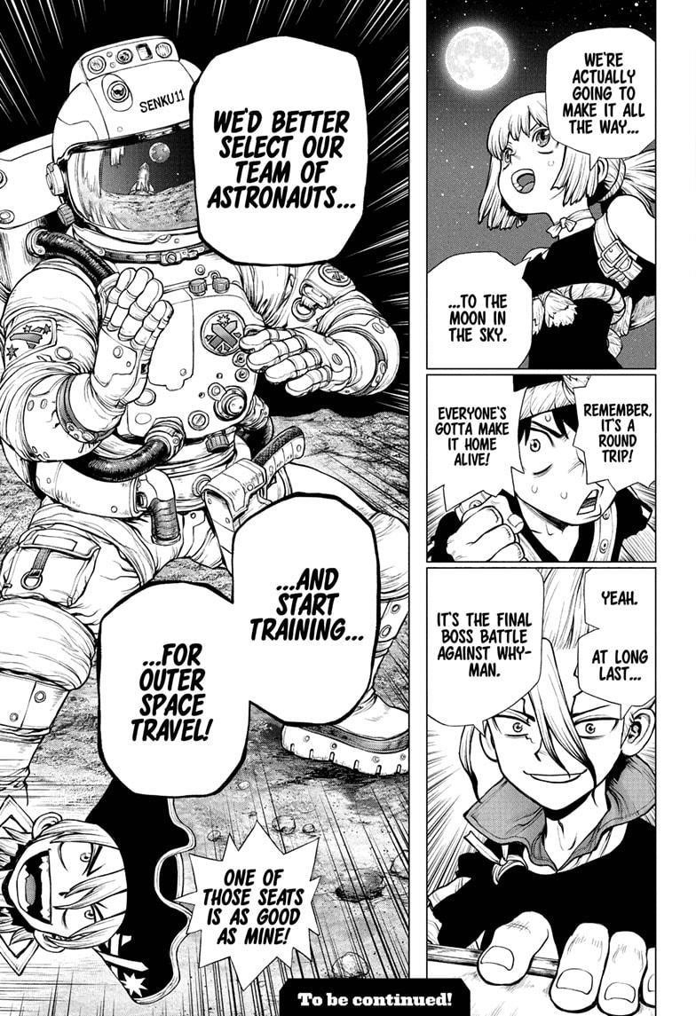 Dr. Stone Chapter 218 page 17 - Chapter 218: WWW
