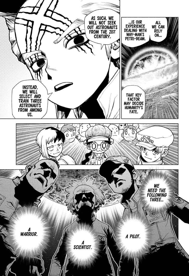 Dr. Stone Chapter 219 page 3 - Chapter 219: Three Heroes