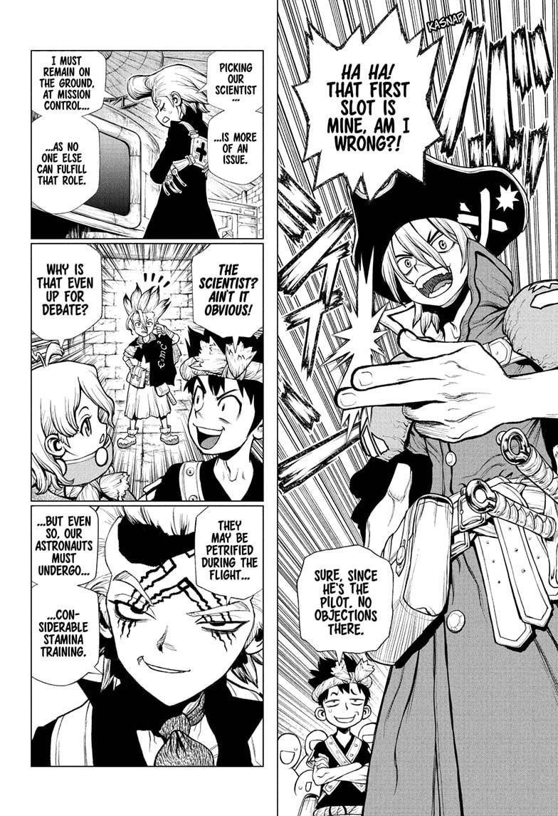 Dr. Stone Chapter 219 page 4 - Chapter 219: Three Heroes