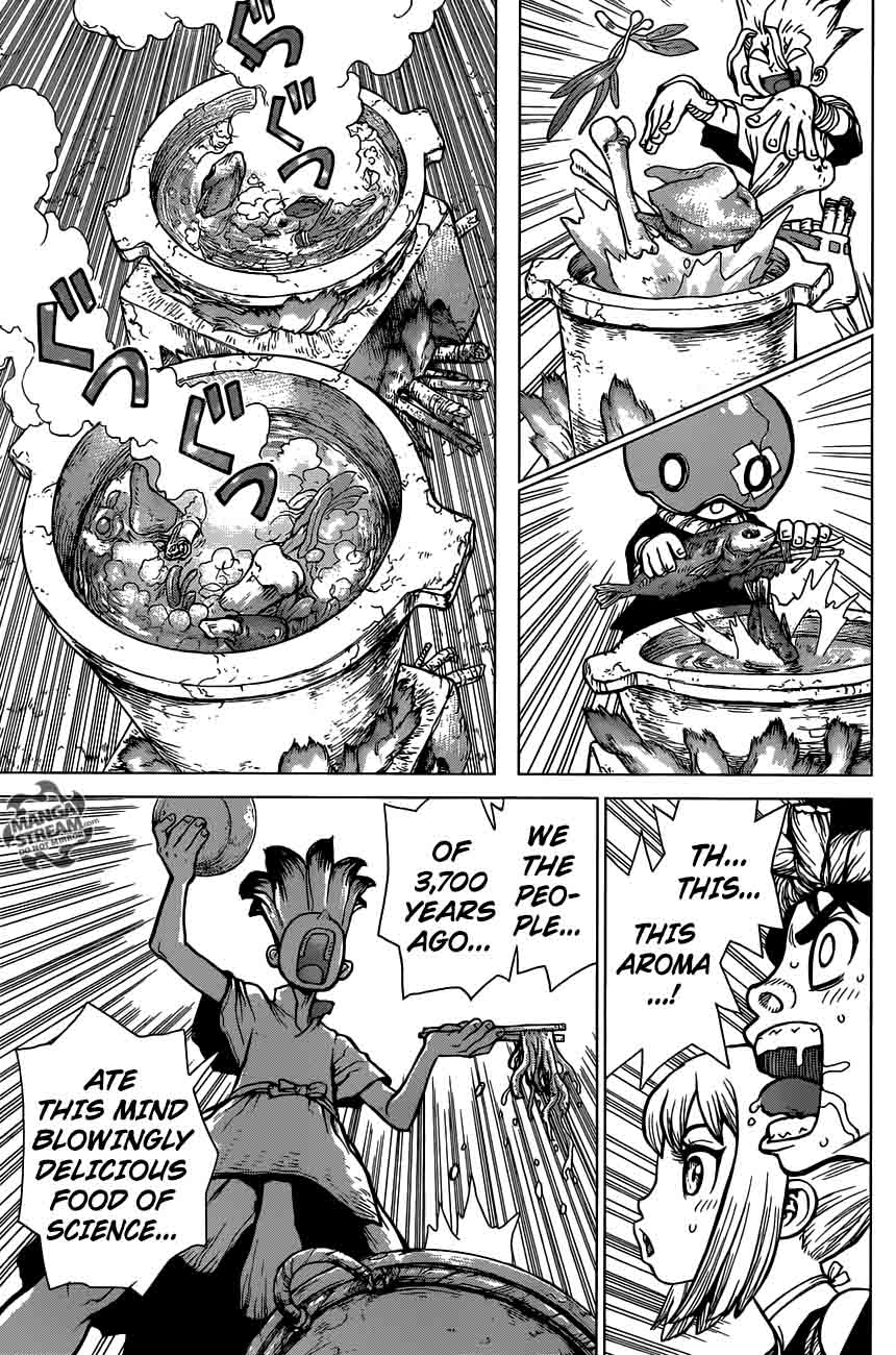 Dr. Stone Chapter 22 page 15 - Chapter 22: Survival Gourmet