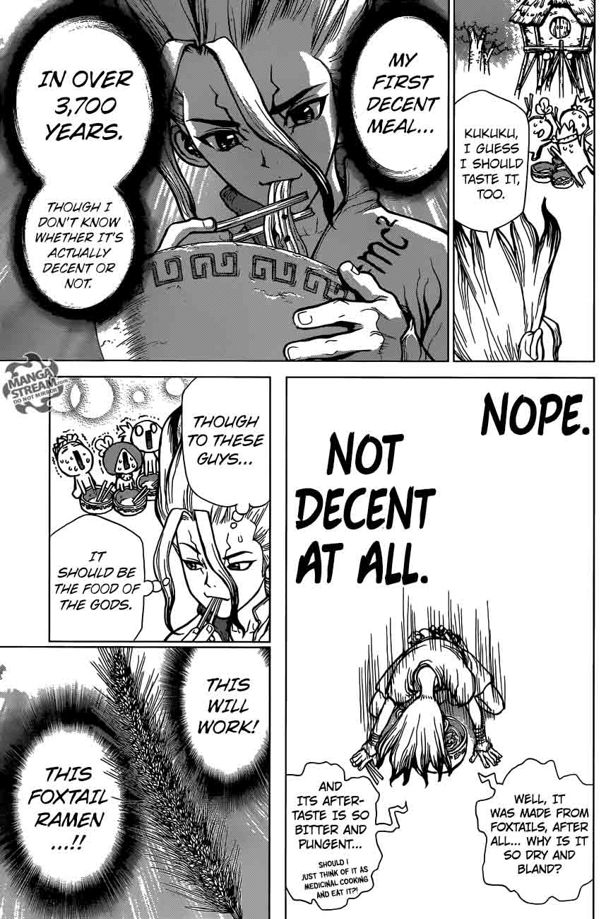 Dr. Stone Chapter 22 page 18 - Chapter 22: Survival Gourmet