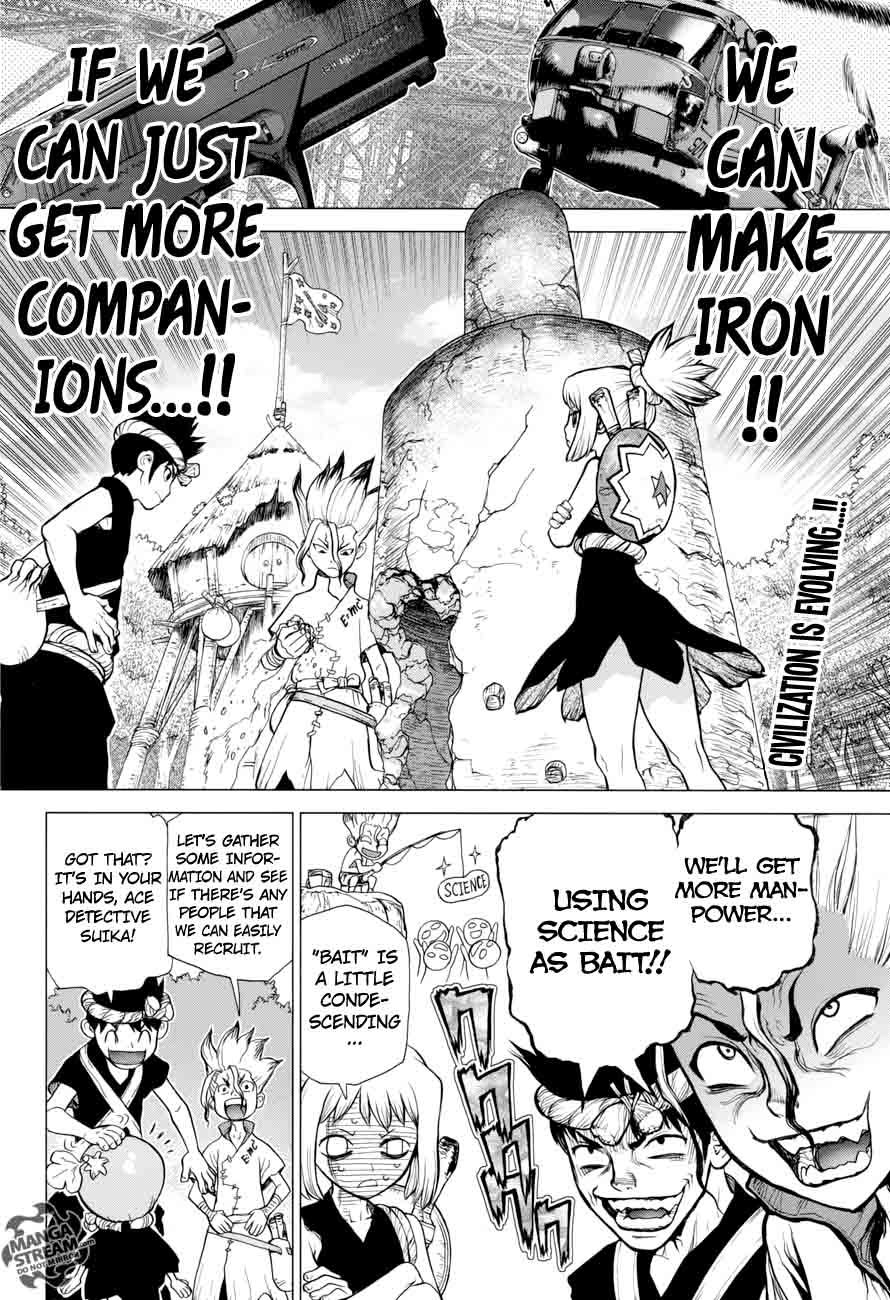 Dr. Stone Chapter 22 page 2 - Chapter 22: Survival Gourmet