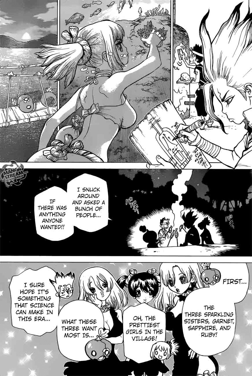 Dr. Stone Chapter 22 page 5 - Chapter 22: Survival Gourmet