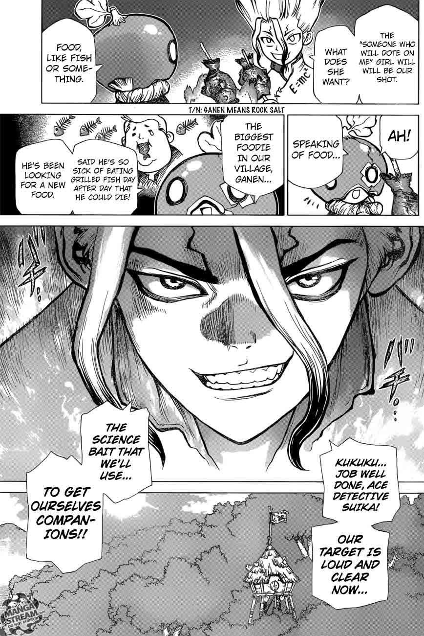 Dr. Stone Chapter 22 page 7 - Chapter 22: Survival Gourmet