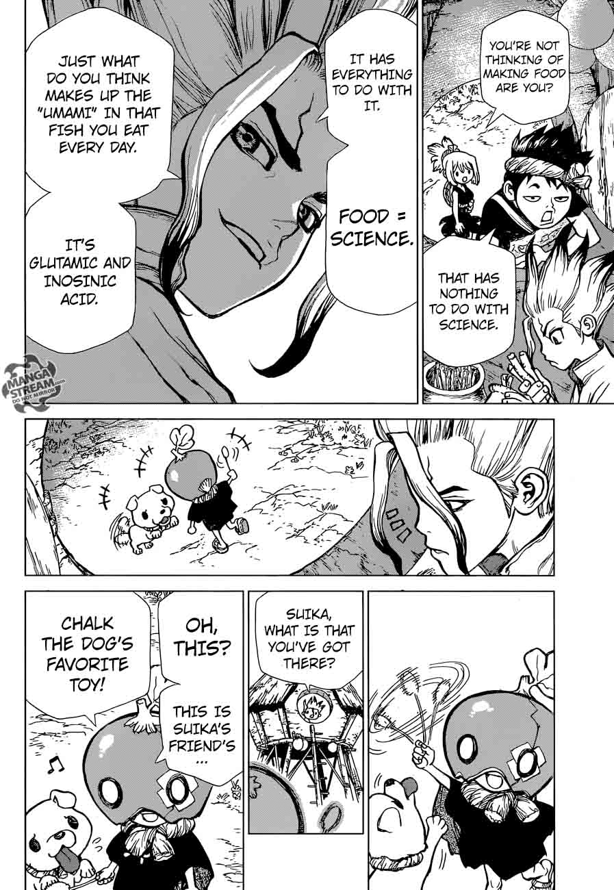 Dr. Stone Chapter 22 page 8 - Chapter 22: Survival Gourmet