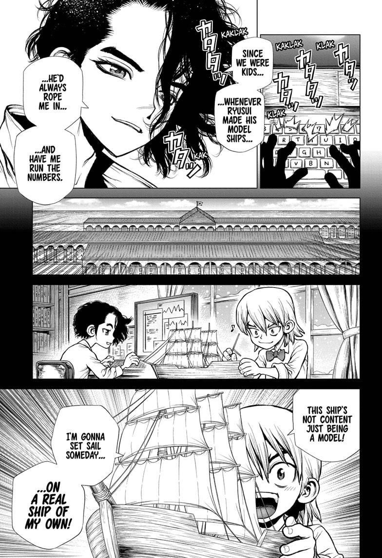 Dr. Stone Chapter 220 page 3 - Chapter 220: A Desire for All