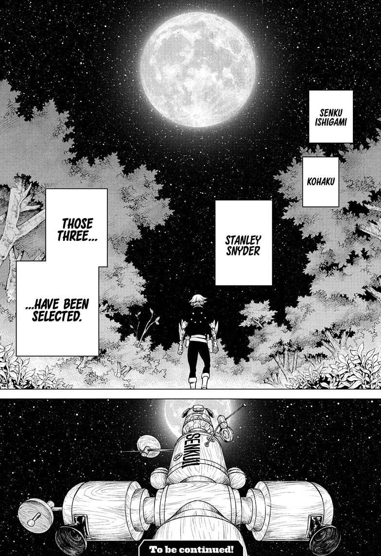 Dr. Stone Chapter 221 page 18 - Chapter 221: Entrusting It All