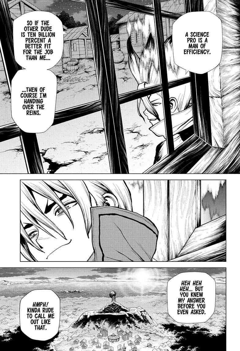 Dr. Stone Chapter 221 page 5 - Chapter 221: Entrusting It All