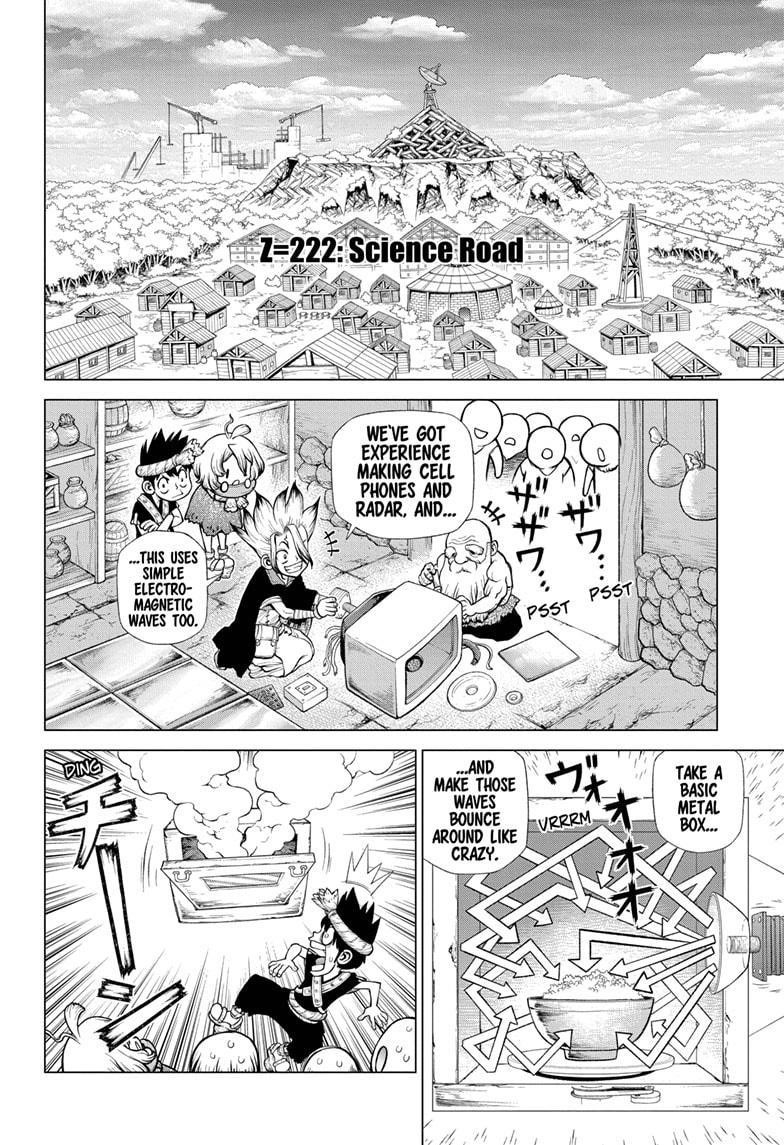 Dr. Stone Chapter 222 page 6 - Chapter 222: Science Road